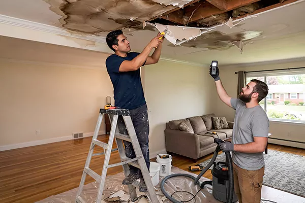 Ceiling Water Damage Restoration Yucca Valley