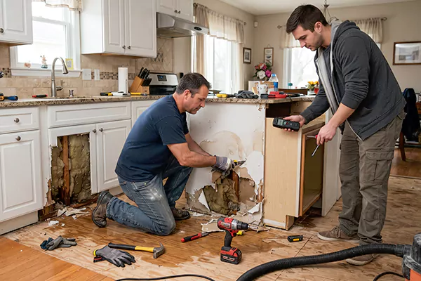 Kitchen Water Damage Repair Yucca Valley