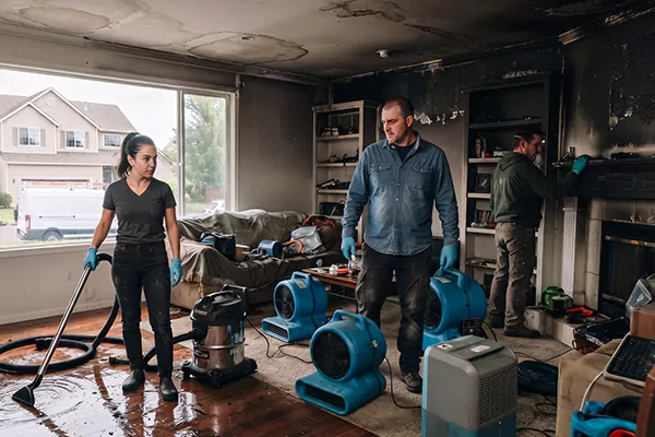 Smoke and Water Damage Restoration Yucca Valley