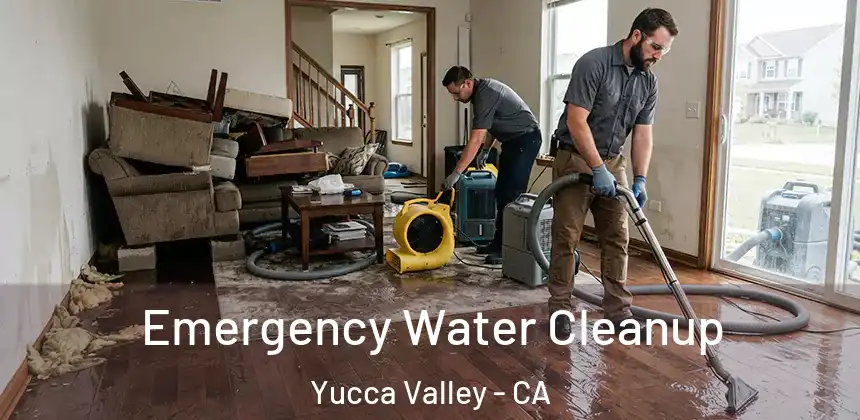 Emergency Water Cleanup Yucca Valley - CA