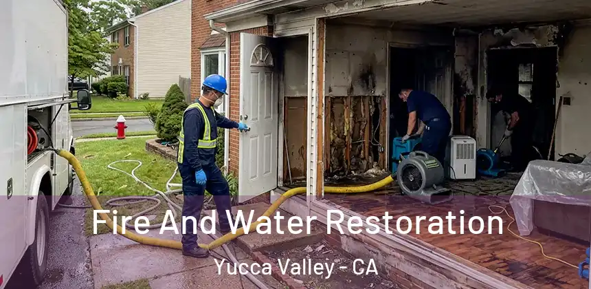 Fire And Water Restoration Yucca Valley - CA