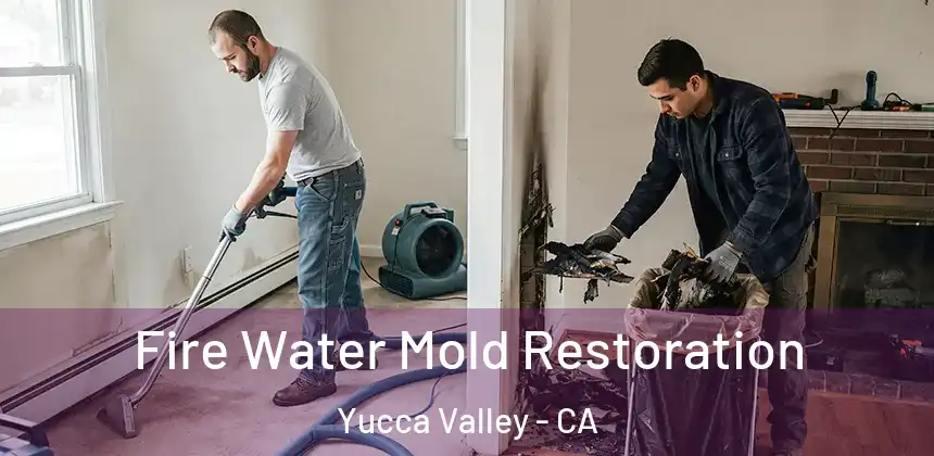 Fire Water Mold Restoration Yucca Valley - CA