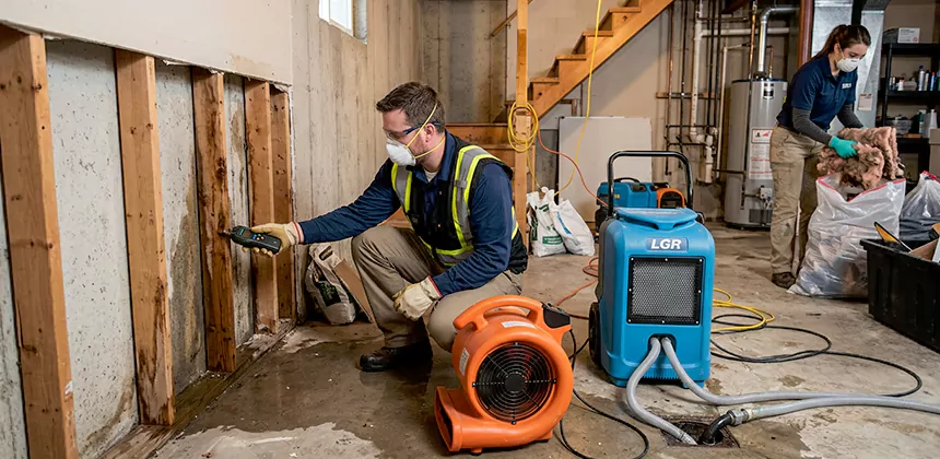 Basement Restoration After Water Damage in Yucca Valley
