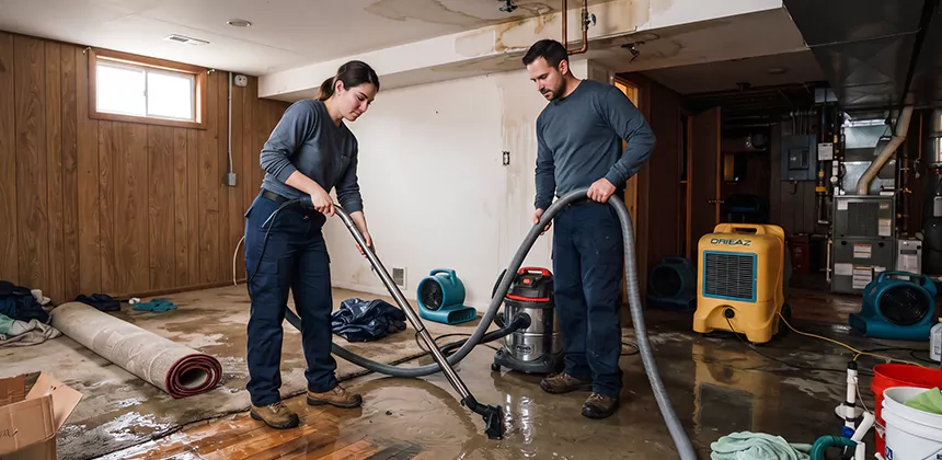 Frozen Pipe Burst Cleanup in Yucca Valley