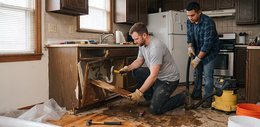 Repairing Water Damaged MDF Cabinets in Yucca Valley