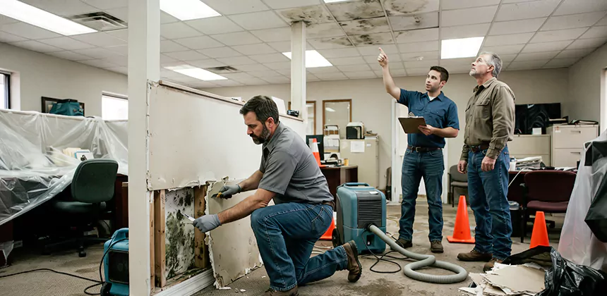 Commercial Mold Damage in Yucca Valley