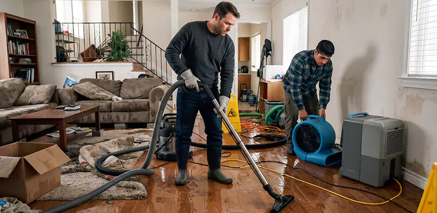 Black Water Clean up in Yucca Valley