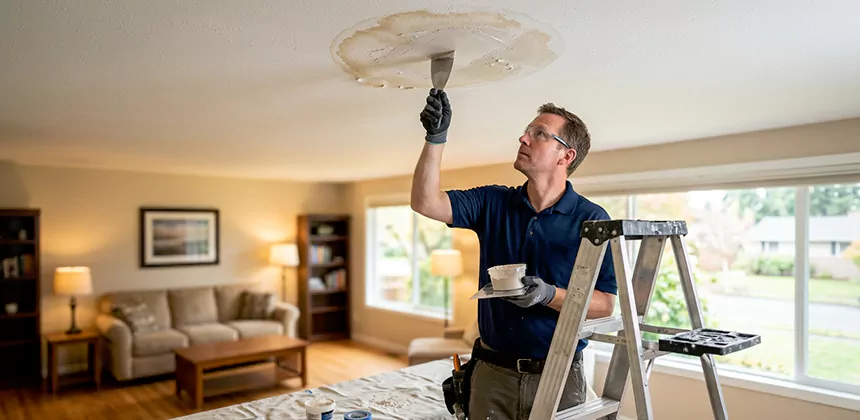 Ceiling Water Stain Repair in Yucca Valley
