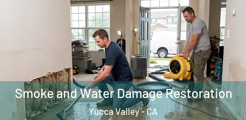  Smoke and Water Damage Restoration Yucca Valley - CA