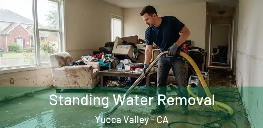 Standing Water Removal Yucca Valley - CA