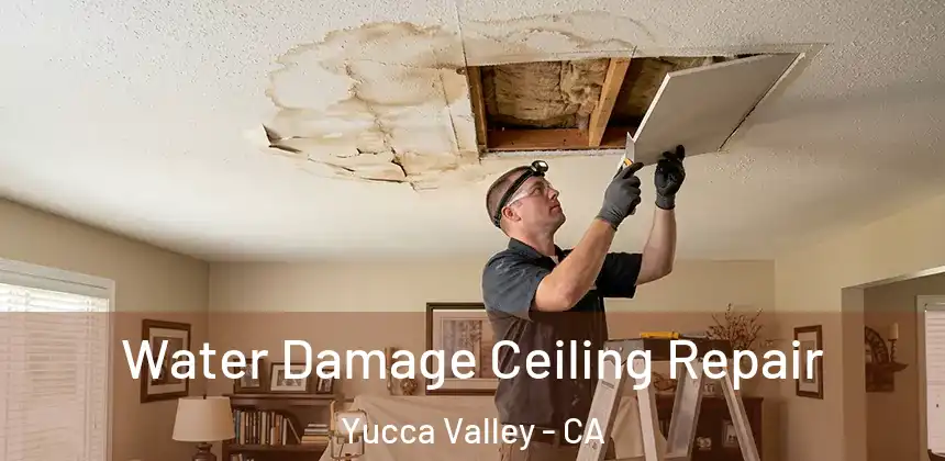 Water Damage Ceiling Repair Yucca Valley - CA