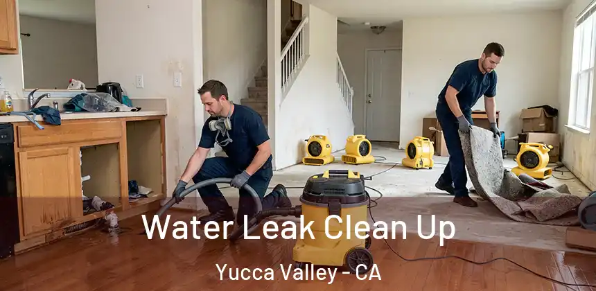 Water Leak Clean Up Yucca Valley - CA